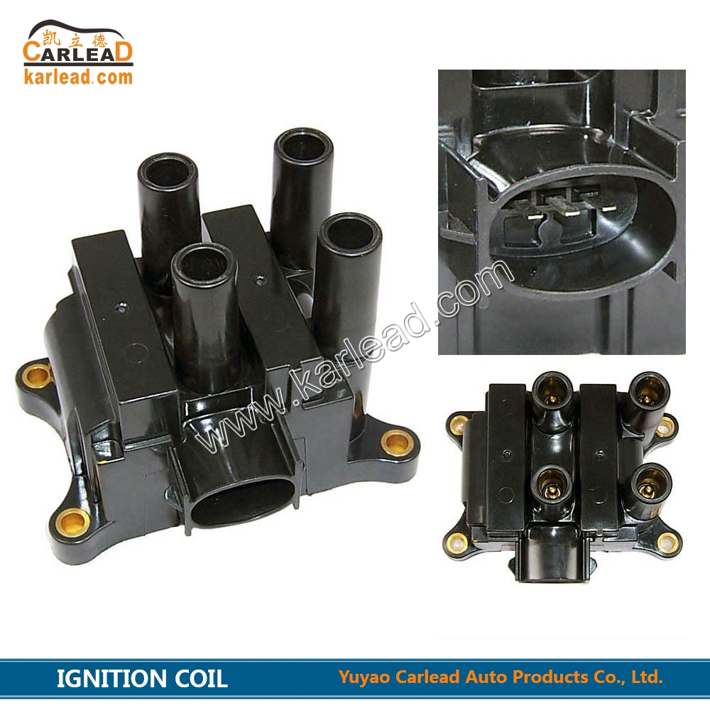 1S7G-12029-AB, 988F-12029-AB, 988F-12029-AC, XS8Z-12029-AD, 1E04-18-10X, 1E05-18-100B, YF09-18-10X, 1067601, 1075786, FD497, DQG498, Bobina de Ignição