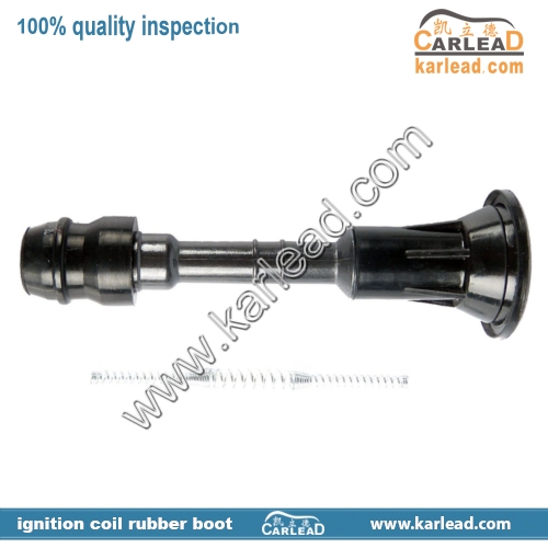 22448-ZE00A, 22448-ZE00C, UF551, Infiniti QX56 5,6 L V8, Nissan Armada Pathfinder Titan NV2500 NV3500 5,6 L V8 Bobina de Ignição Botas de Borracha